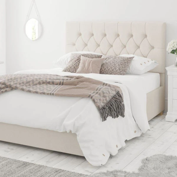 تخت خواب دونفره مدل ترنج سایز 140×200 سانتی متر