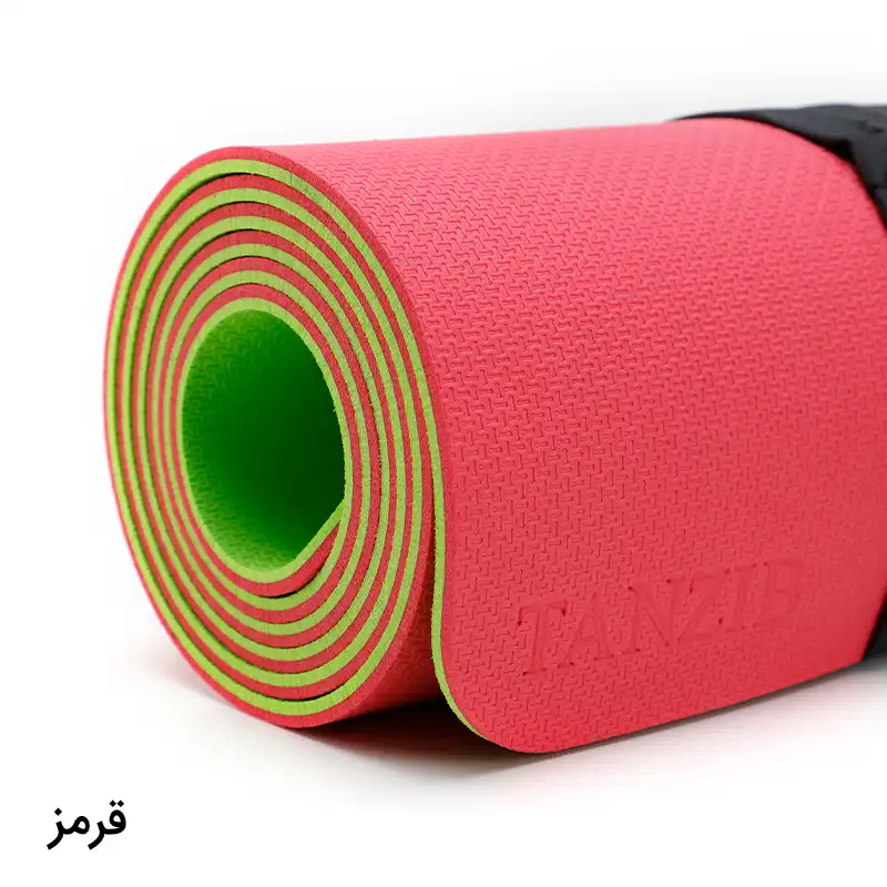 زیر انداز یوگا تن زیب مدل Double Side Mat ضخامت 6 میلی متر