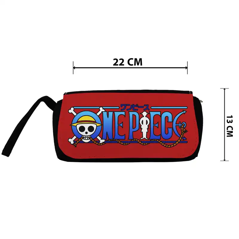 کیف رو دوشی مدل انیمه وان پیس به همراه جامدادی