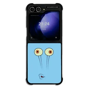 AKAM AMC-WSGZFLIP5-SPONGE BOB9 Cover For Samsung Galaxy Z Flip 5