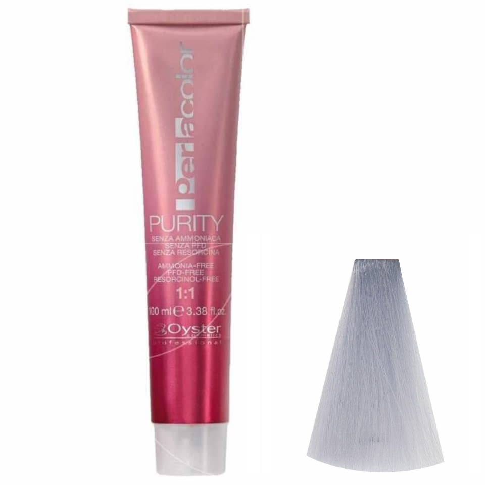 رنگ مو اویستر شماره 12 حجم 100 میلی لیتر رنگ نقره ای