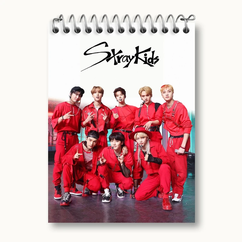 دفتر یادداشت 50 برگ خندالو مدل گروه استری کیدز Stary Kids کد 16903