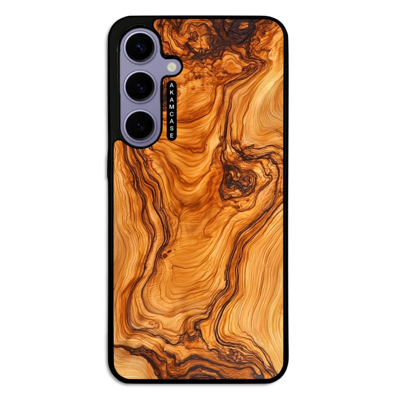 کاور آکام مدل AMC-WSGS24P-WOOD-25 مناسب برای گوشی موبایل سامسونگ Galaxy S24 Plus