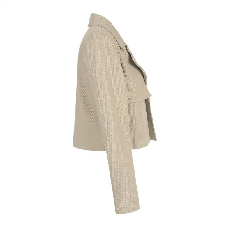 کت زنانه سرژه مدل 212271 رنگ کرم