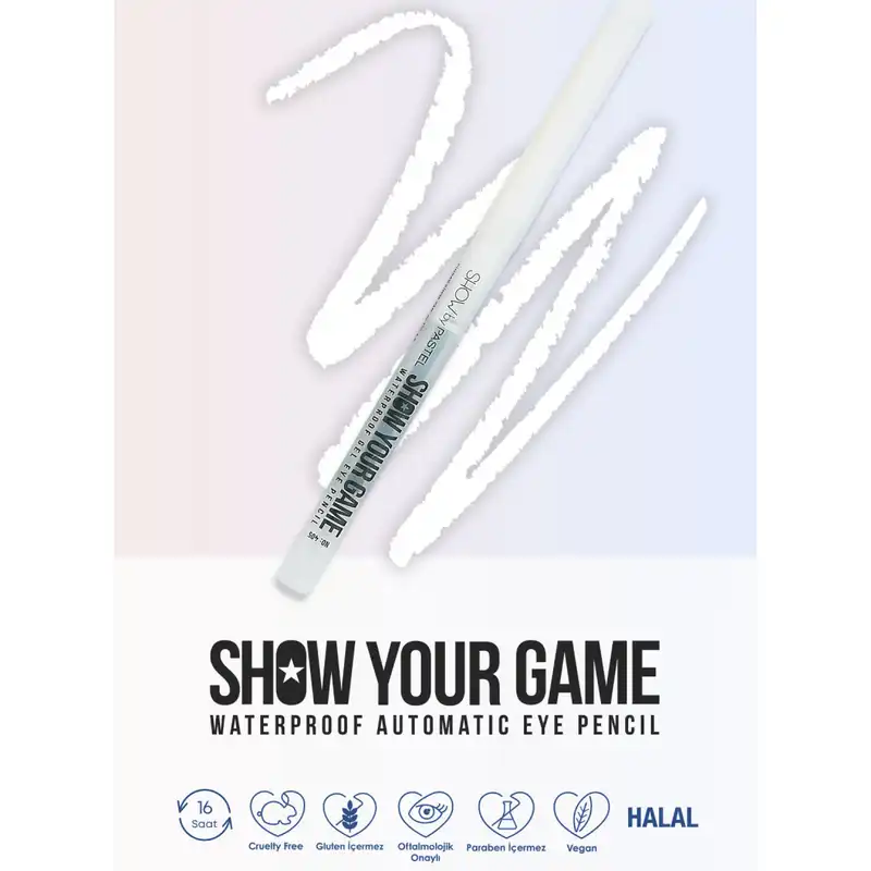 مداد چشم پاستل مدل SHOW YOUR GAME شماره 405