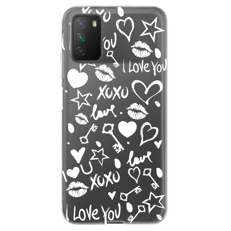 کاور مگافون کد C15-W مناسب برای گوشی موبایل شیائومی Poco M3