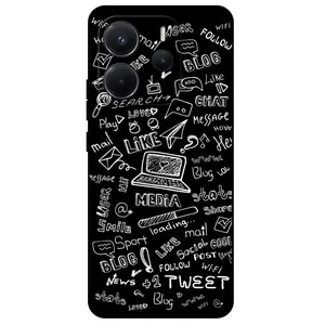 Megafone Social Media 1898 Cover For Xiaomi Redmi Note 14 4G