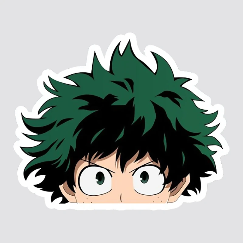 استیکر لپ تاپ پیکسل میکسل مدل انیمه My Hero Academia میدوریا کد 01