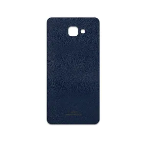 MAHOOT Deep-Blue-Leather Cover Sticker for Samsung Galaxy C7