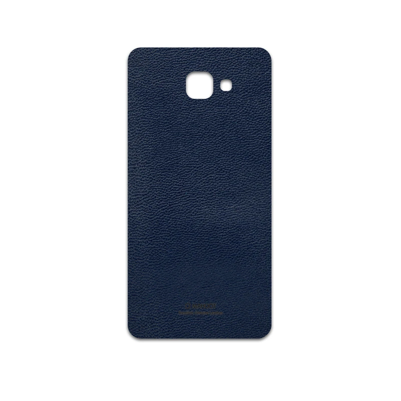 برچسب پوششی ماهوت مدل Deep-Blue-Leather مناسب برای گوشی موبایل سامسونگ Galaxy C7