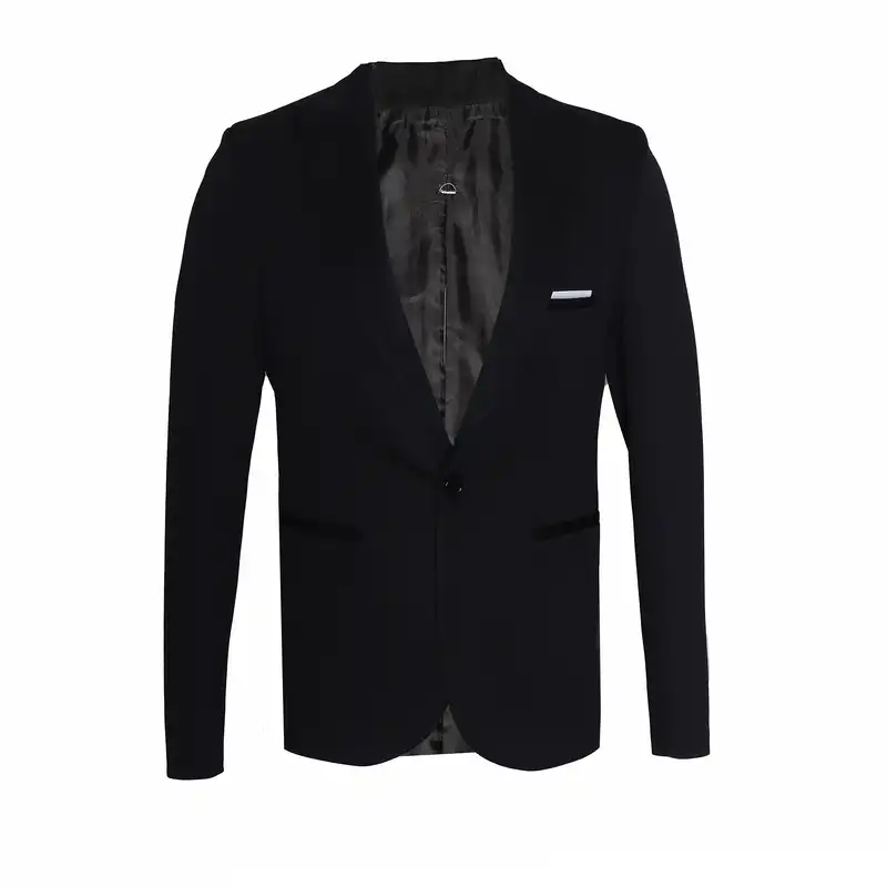 ست کت و شلوار و جلیقه مردانه مدل NJ-KSH1500-GRD3T-ME رنگ مشکی