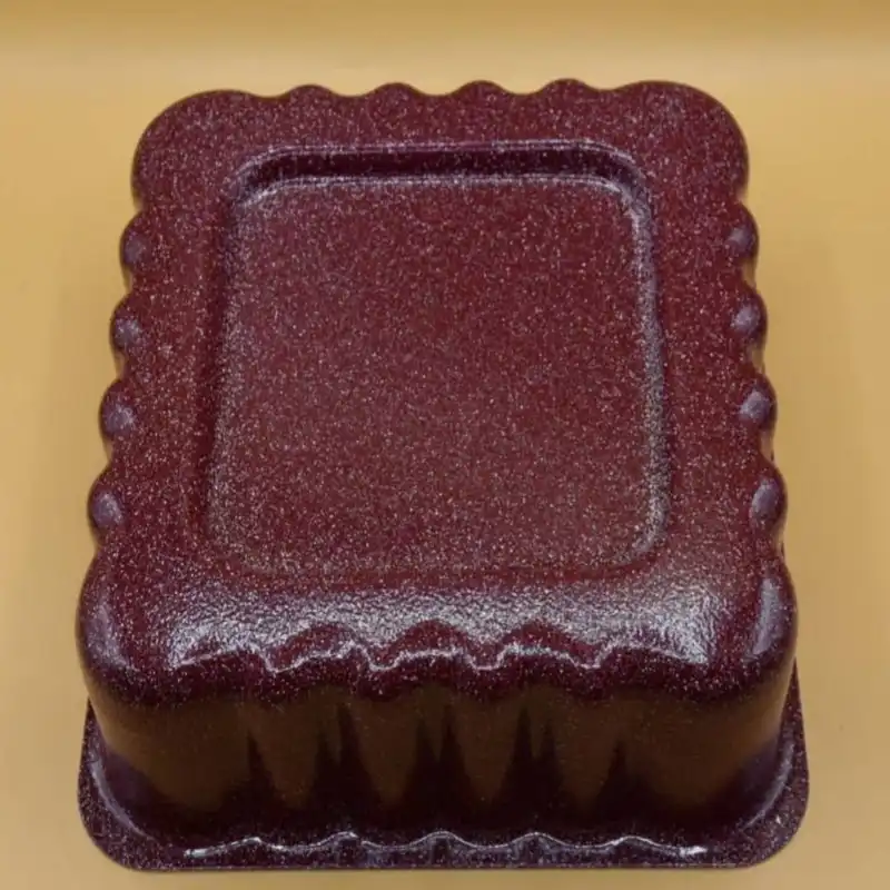 قالب کیک  مدل شارلوت طرح مربع