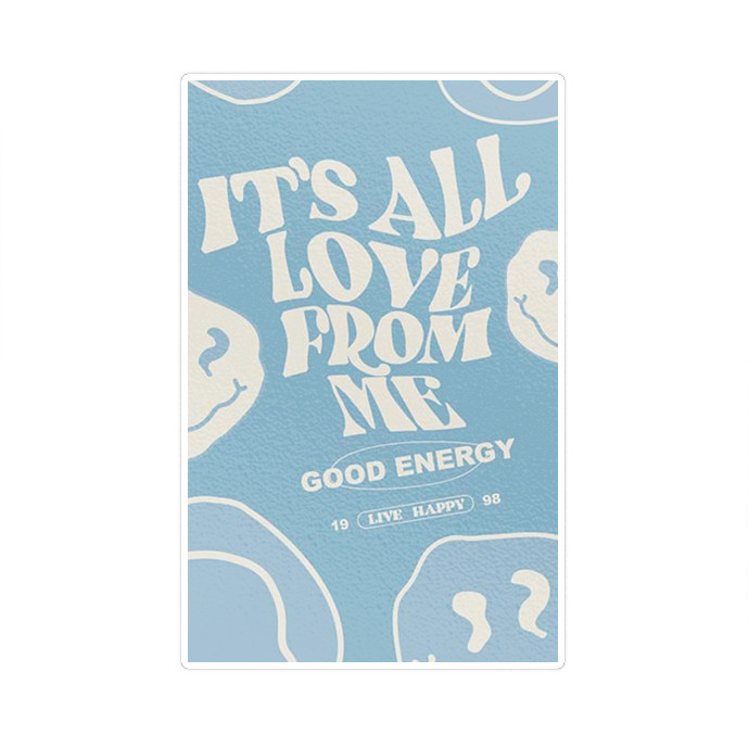 استیکر تزئینی موبایل و تبلت ماسا دیزاین مدل SM00019 LOVE