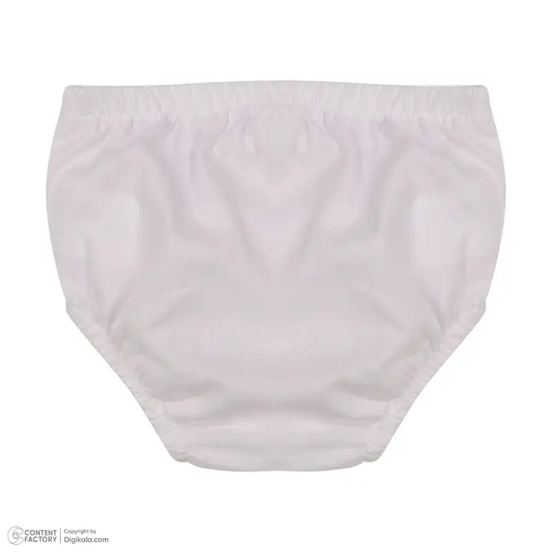 ست 3 تکه لباس نوزادی ایندیگو مدل 13157 رنگ سفید