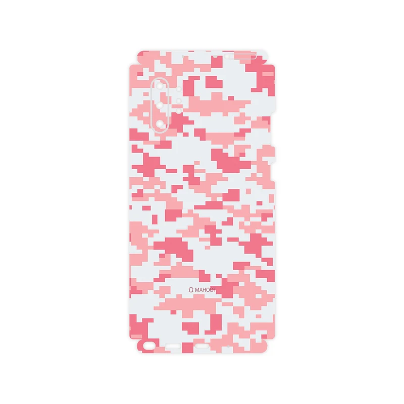 برچسب پوششی ماهوت مدل Army-Pink-pixel-FullSkin مناسب برای گوشی موبایل سامسونگ Galaxy Note10Plus