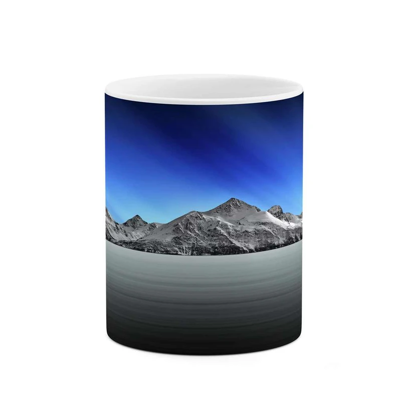 ماگ کاکتی مدل منظره برفی کد mgh14938