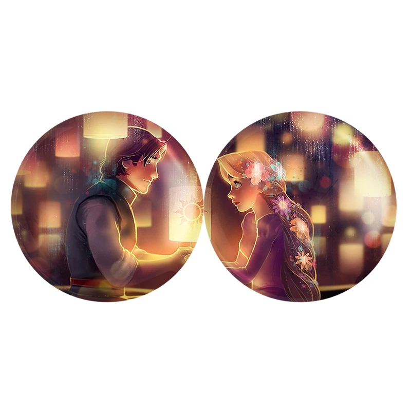مگنت خندالو مدل گیسو کمند Tangled کد A88 مجموعه 2 عددی