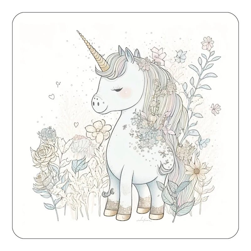 مگنت کاکتی طرح اسب تک شاخ و یونیکورن مدل mp31477