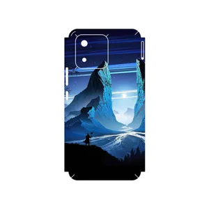 MAHOOT Blue Mountains Digital Art Cover Sticker for Honor X5