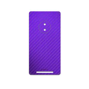 MAHOOT Purple-Fiber Cover Sticker for Nokia Lumia 830