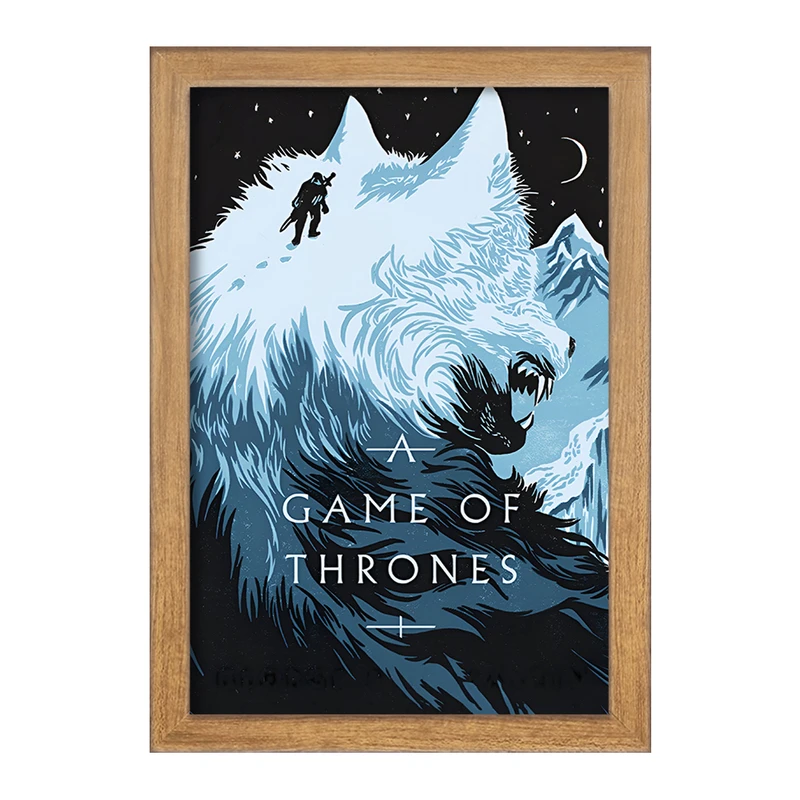 تابلو خندالو مدل بازی تاج و تخت (Game Of Thrones) کد F10153