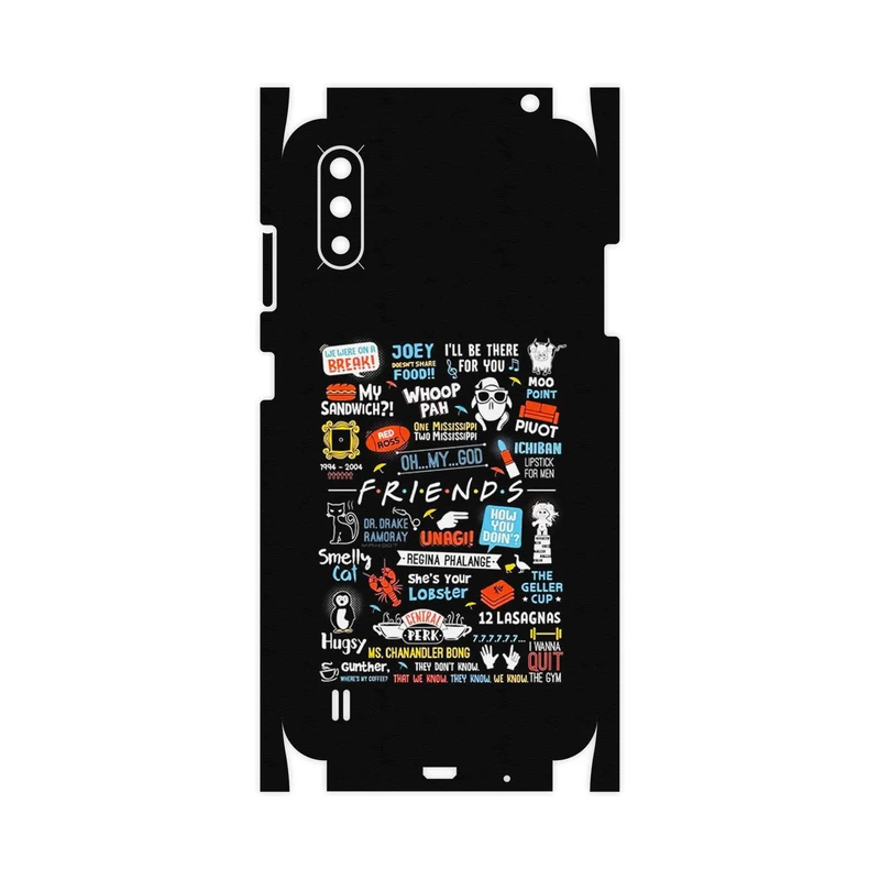 برچسب پوششی ماهوت مدل Friends 2-FullSkin مناسب برای گوشی موبایل سامسونگ Galaxy A01