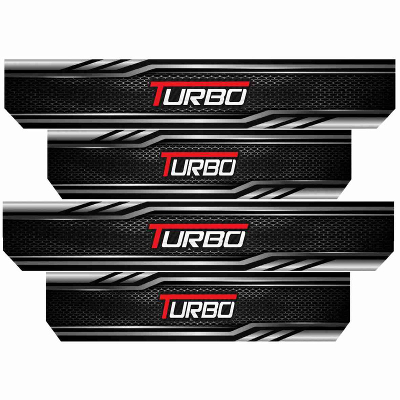 برچسب پارکابی خودرو رایسان کد SP042 مجموعه 4 عددی