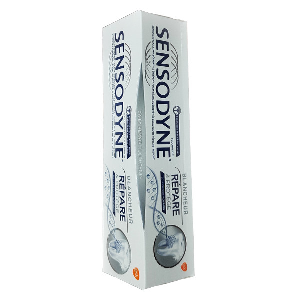 خمیر دندان سنسوداین مدل Repair Blancheur حجم 75 میلی لیتر