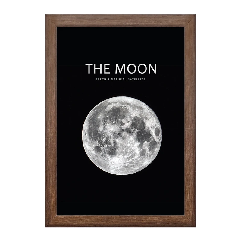 تابلو خندالو طرح ماه (Moon) کد F1601