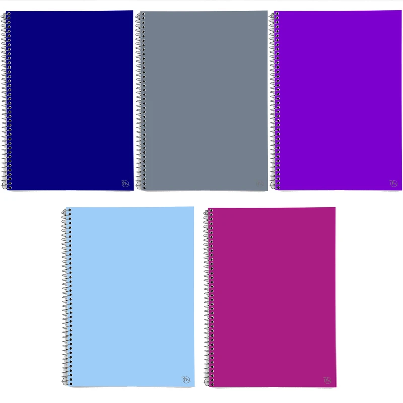 دفتر مشق 50 برگ مدوپد طرح ساده کد BD10089 مجموعه 5 عددی