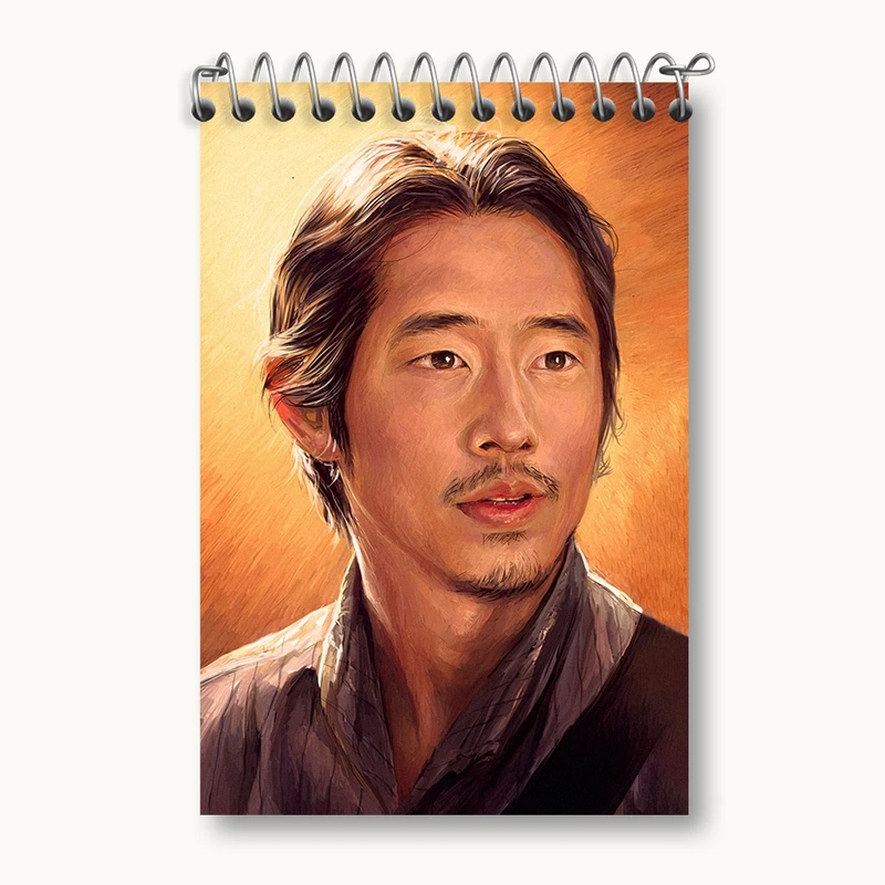 دفتر یادداشت 50 برگ خندالو مدل گلن مردگان متحرک کد F877