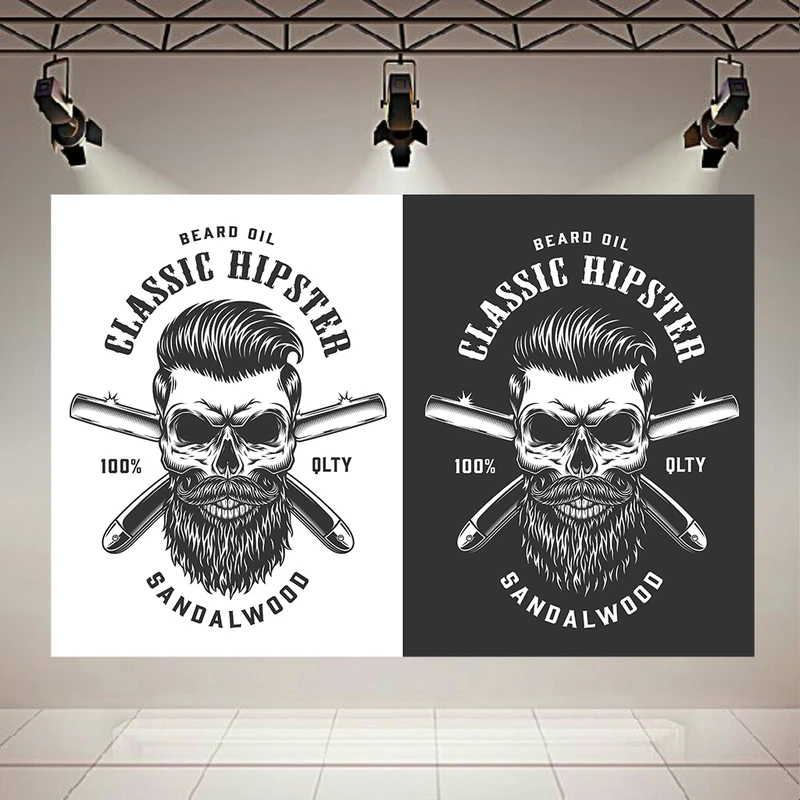 پوستر طرح بک لایت مدل آرایشگاه مردانه کد AR31787