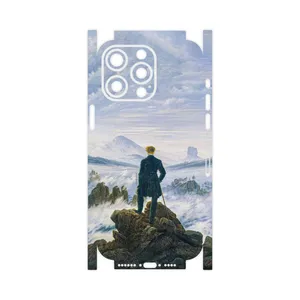 MAHOOT Wanderer above the Sea of Fog-FullSkin Cover Sticker for Apple iPhone 15 Pro Max