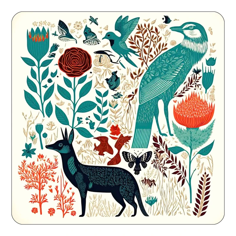 مگنت کاکتی طرح حیوانات رنگی مدل mp26230