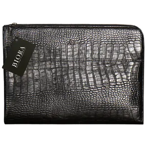 کیف دستی مردانه بیورا مدل چرم طبیعی کد dbb124 دارای 4 محفظه