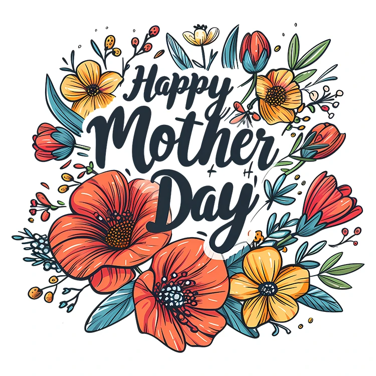 استیکر پارچه و لباس پاد آفرین مدل روز زن مادر همسر کد S2792