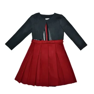 ست کت و پیراهن دخترانه مای کید مدل پرنسا