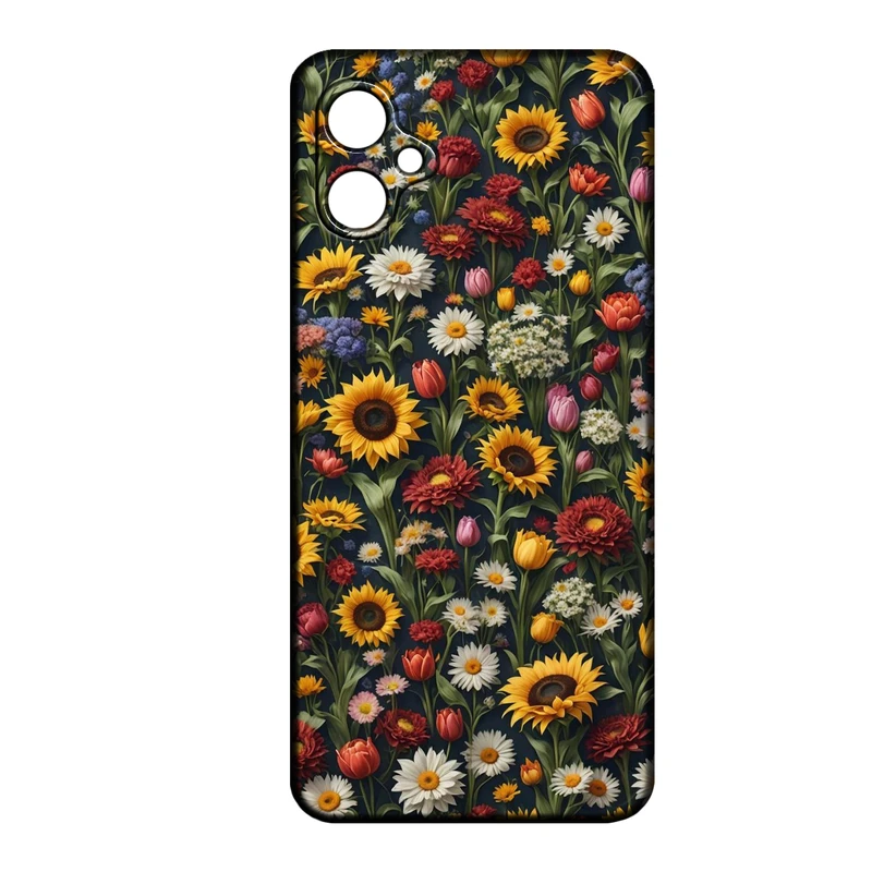 کاور طرح گل کد 330  مناسب برای گوشی موبایل سامسونگ Galaxy A04