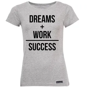 تی شرت آستین کوتاه زنانه 27 مدل Dream Work کد MH1541