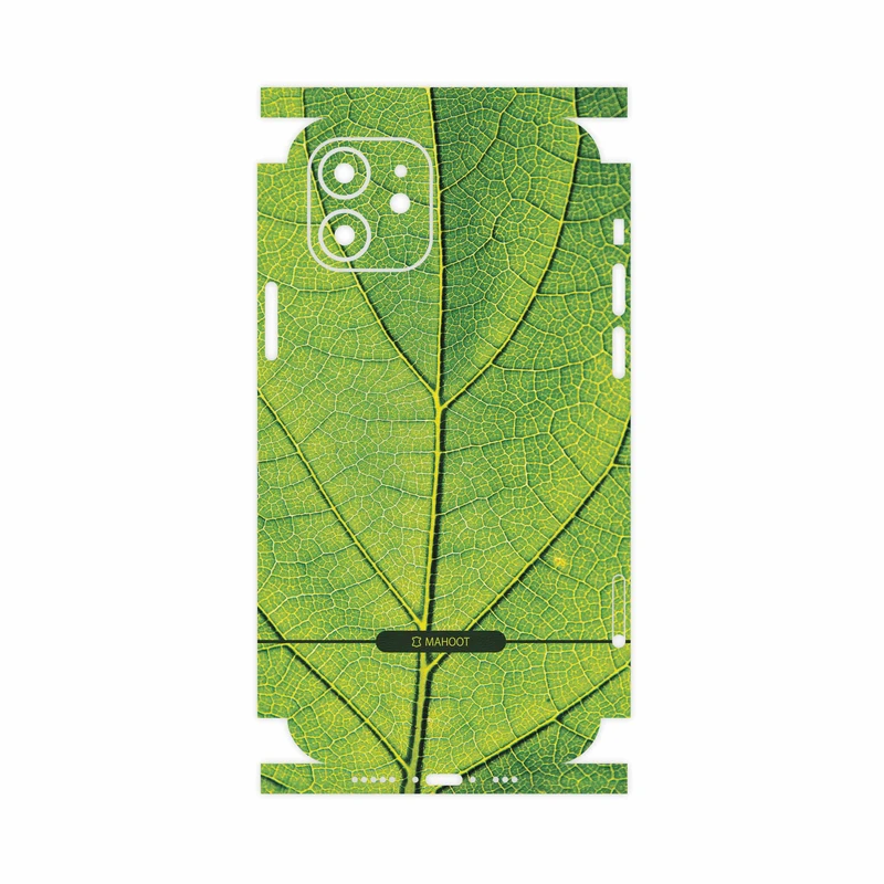 برچسب پوششی ماهوت مدل Leaf-Texture-FullSkin مناسب برای گوشی موبایل اپل iPhone 12