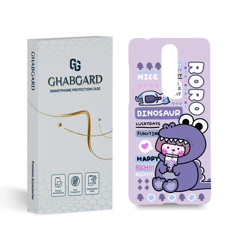 کاور گارد قاب مدل دخترانه مناسب برای گوشی موبایل نوکیا 3.1 plus