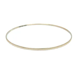 النگو طلا کم اجرت 18 عیار زنانه افرا مدل آینه ای سایز 3