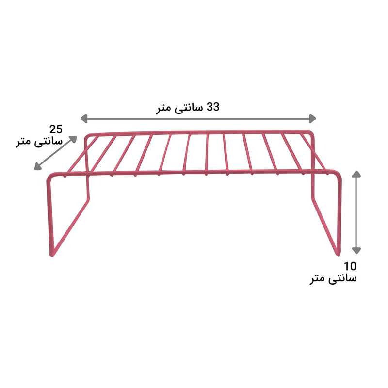 نظم دهنده کابینت مدل P02 بسته 4 عددی