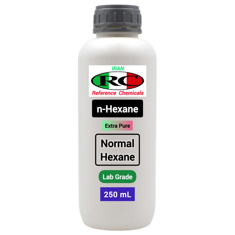 نرمال هگزان رفرنس کمیکالز مدل n-Hexane حجم ۲۵۰ میلی لیتر