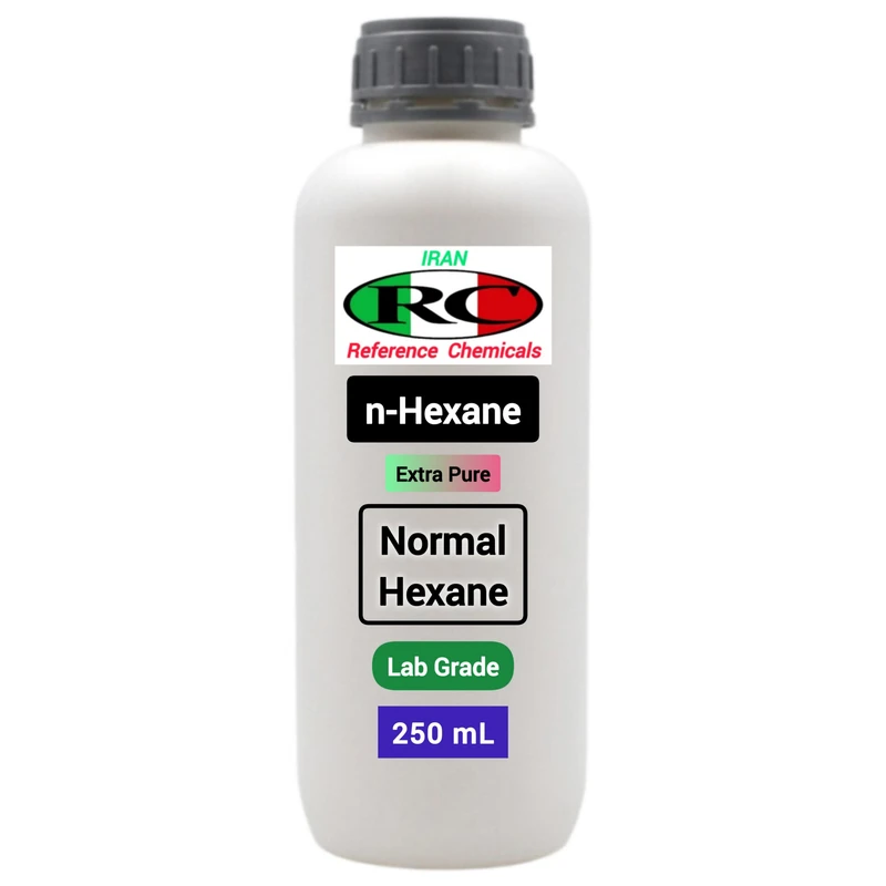 نرمال هگزان رفرنس کمیکالز مدل n-Hexane حجم ۲۵۰ میلی لیتر نرمال هگزان رفرنس کمیکالز مدل n-Hexane حجم ۲۵۰ میلی لیتر