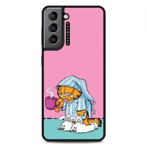 AKAM AMC-WSGS21-GARFIELD14 Cover For Samsung Galaxy S21