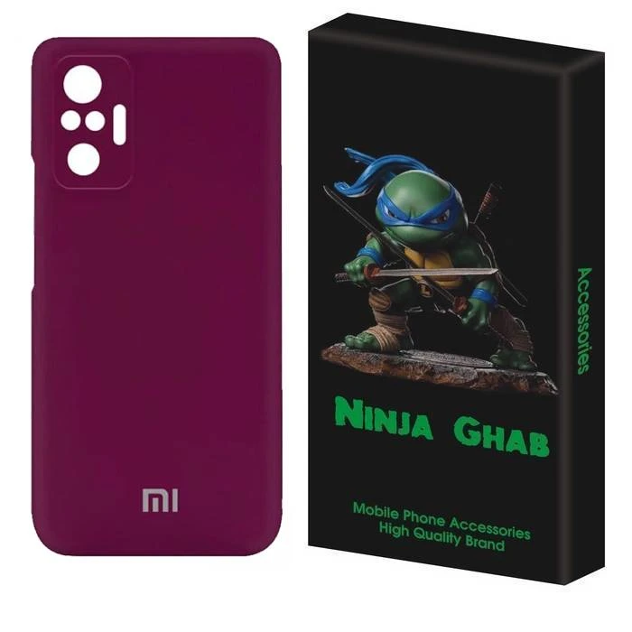 کاور نینجا قاب مدل سیلیکونی مناسب برای گوشی موبایل شیائومی Redmi Note 10 Pro