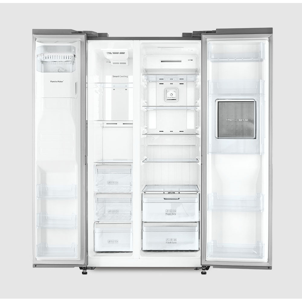یخچال و فریزر ساید بای ساید 37 فوت دوو مدل DS-3730SS یخچال و فریزر ساید بای ساید 37 فوت دوو مدل DS-3730SS