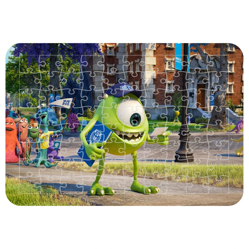 پازل 54 تکه مدل CHB1534 طرح انیمیشن کارخانه هیولا ها