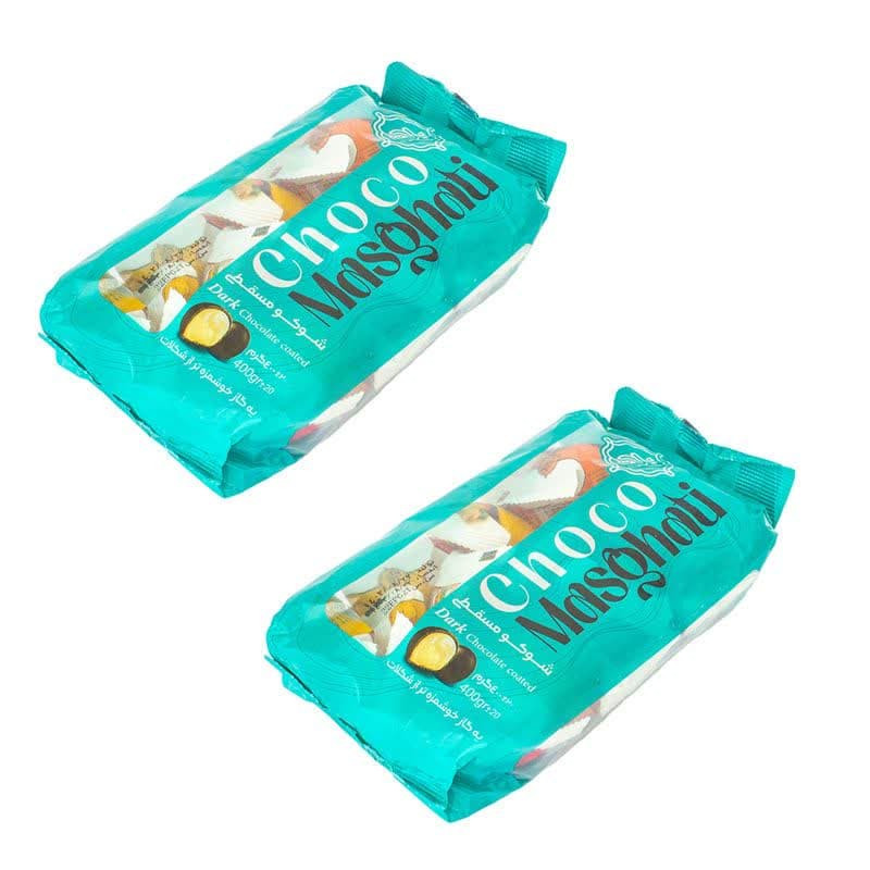 شوکو مسقطی میکس حلوا مسقطی لاری ترنج - 400 گرم مجموعه 2 عددی